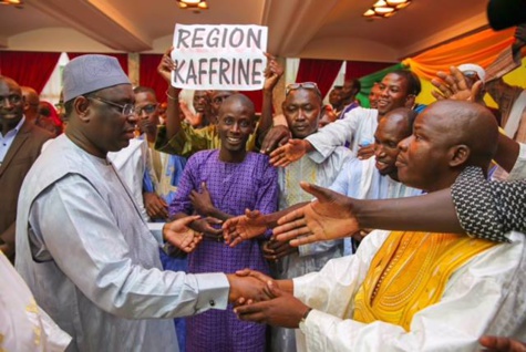Photos - Les Maures du Sénégal reçus par Macky Sall
