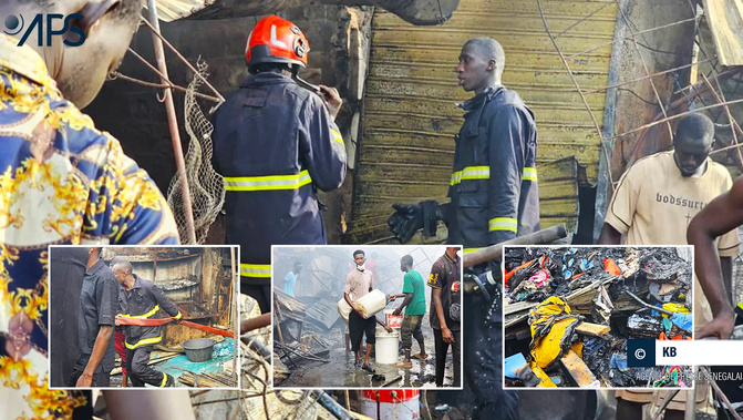 Incendie au marché central de Thiès :  Birame Soulèye Diop déplore les branchements électriques clandestins