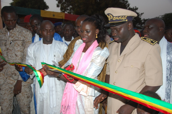 Photos - Kaolack : Thérèse Faye Diouf inaugure la Case des Tout-Petits de Gamboul Thiomby