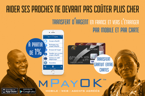 Transfert d'argent: mPayOK révolutionne le marché en cassant les prix