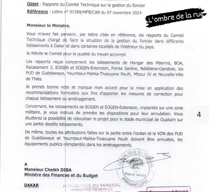 Annulation des attributions des terrains de Eogen 1 et Eogen 2 : Des hauts gradés de l'armée et d'autres bénéficiaires, dans la tourmente Annulation des attributions des terrains de Eogen 1 et Eogen 2 : Des hauts gradés de l'armée et d'autres bénéficiaires, dans la tourmente