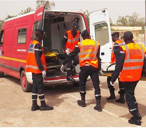 Accident à hauteur de Soumbédioune: Plusieurs blessés dont des policiers.