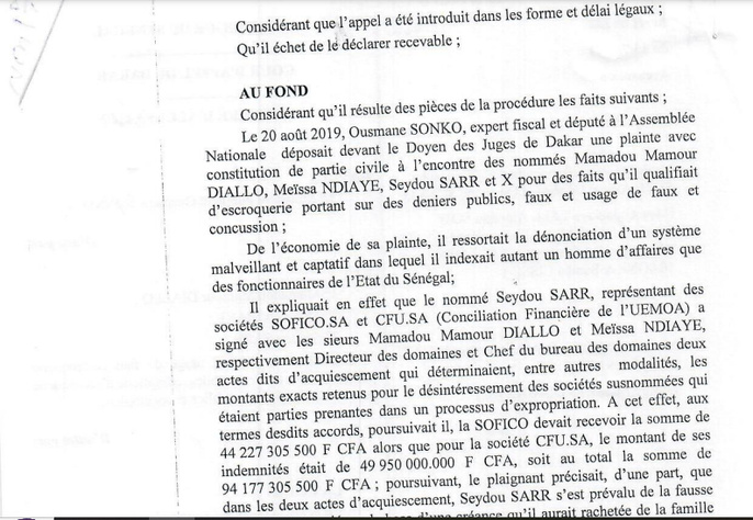 Tahirou Sarr et consorts sur l’affaire des 94 milliards de FCfa Tahirou Sarr et consorts sur l’affaire des 94 milliards de FCfa
