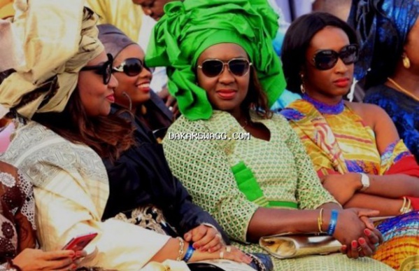 Les filles du président Lamine Diack, Adja et Bineta Laly, misent sur un look coloré et stylé