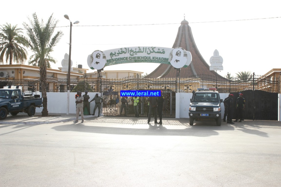Visite du Président Macky Sall à Touba: Un impressionant dispositif sécuritaire déployé à la Résidence Cheikhoul Khadim