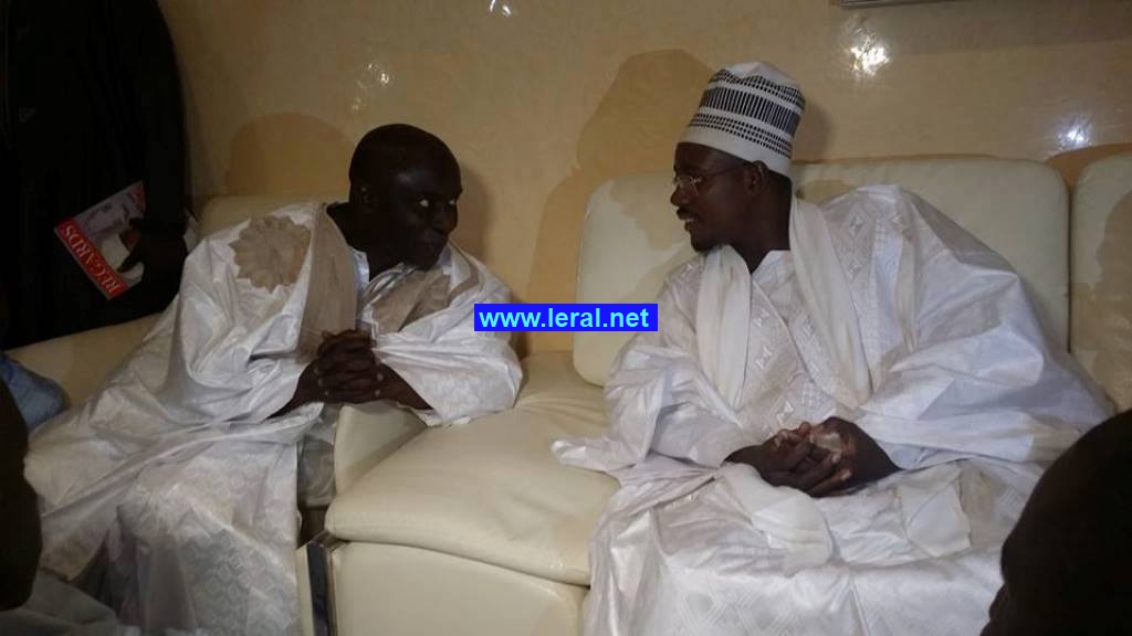 En images, la visite de Idrissa Seck à Touba