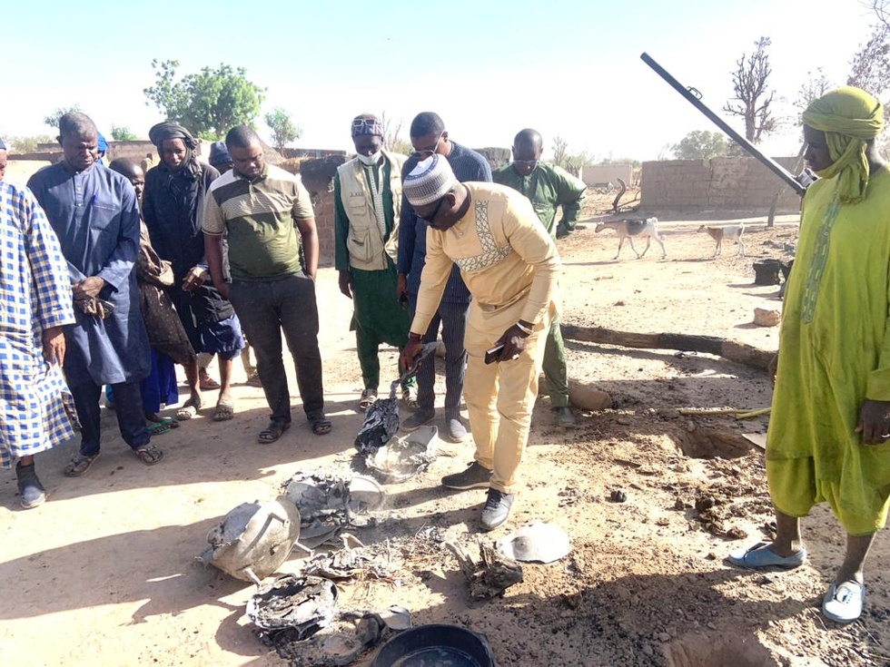 Sambou Biagui au chevet des sinistrés de Sinthiou Sambarou et Sourouyel : Un engagement solidaire en faveur des populations de Tambacounda (Photos)