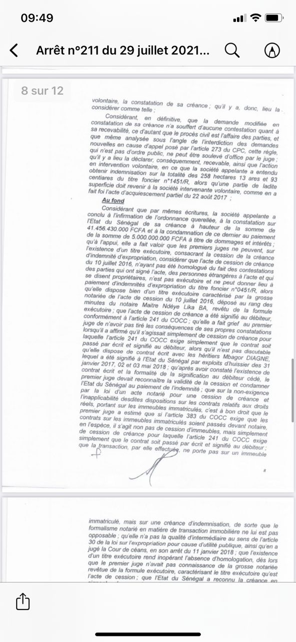 Arret n°211 du 29 juillet 2021-SOFICO contre DGID: Retour sur les faits (Documents) Arret n°211 du 29 juillet 2021-SOFICO contre DGID: Retour sur les faits (Documents)