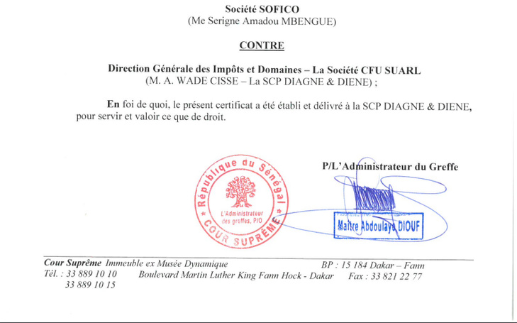 Affaire des 94 milliards : La justice freine la politique Affaire des 94 milliards : La justice freine la politique