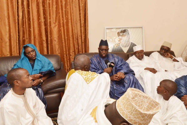 Arrivée du Président Macky Sall à Tivaouane