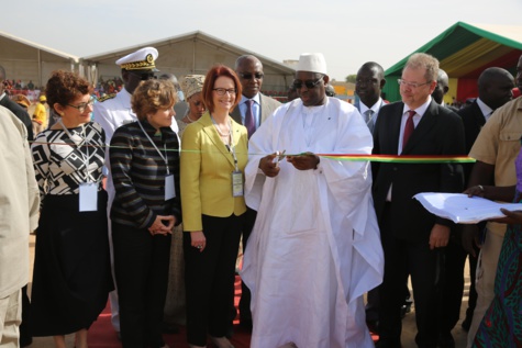 Les images de l'inauguration des infrastructures du projet d’amélioration de la qualité et de l'équité de l 'Education