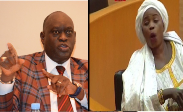 Assemblée nationale : Me El Hadj Diouf et  Aïssatou Diouf s'insultent copieusement