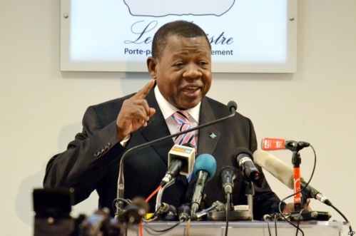 Lambert Mende, porte parole du gouvernement de la République du Congo