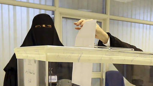 La participation des Saoudiennes a atteint près de 80% par endroits