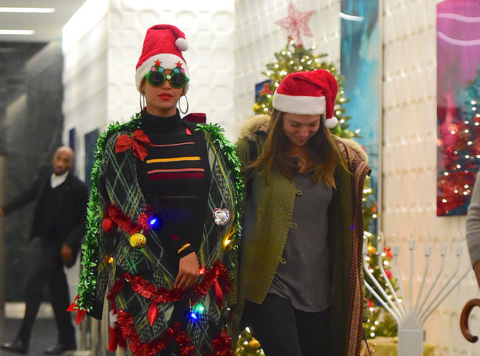 Photos : Beyoncé vit à fond la magie de Noël !