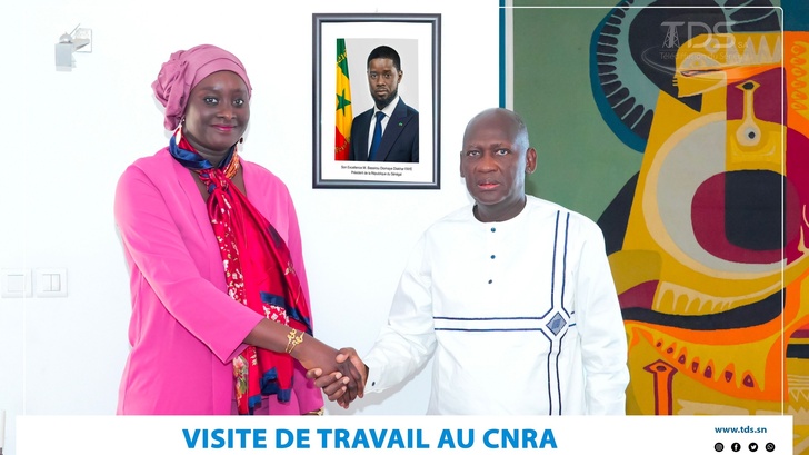 Photos/ Secteur audiovisuel sénégalais : TDS-SA et le CNRA pour un dialogue constructif et stratégique