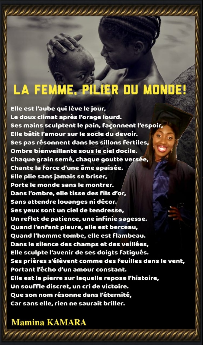 La Femme, Pilier du Monde ! (Mamina Camara)