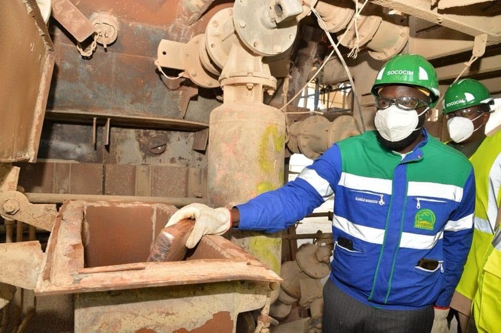 Photos / Lutte contre le trafic international de drogue : 2605,16 kg de cocaïne incinérés dans les fours de la SOCOCIM Photos / Lutte contre le trafic international de drogue : 2605,16 kg de cocaïne incinérés dans les fours de la SOCOCIM