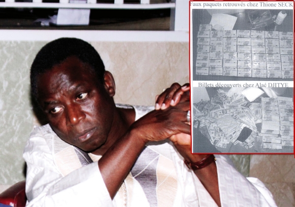 Affaire Thione Seck : Le juge ordonne l’ouverture des sacs supposés contenir de faux billets de banque