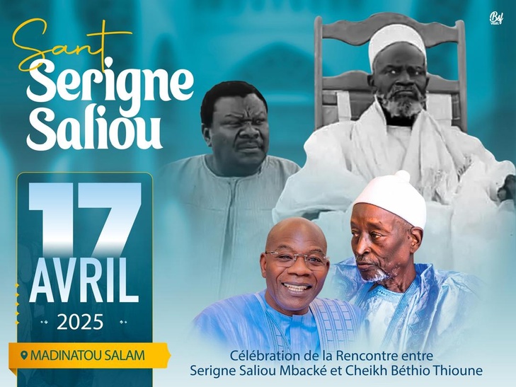 Célébration du 17 avril à Madinatou Salam, fief mythique des Thiantacounes : Serigne Saliou Ndigueul Thioune fait un appel exceptionnel aux fidèles