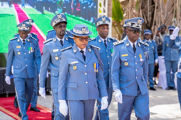 4 avril 2025 : Cérémonie de décoration des agents des Douanes, à la Médaille d’honneur