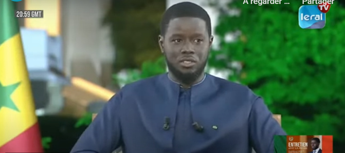 Face la presse : Le Président Diomaye Faye sans détours