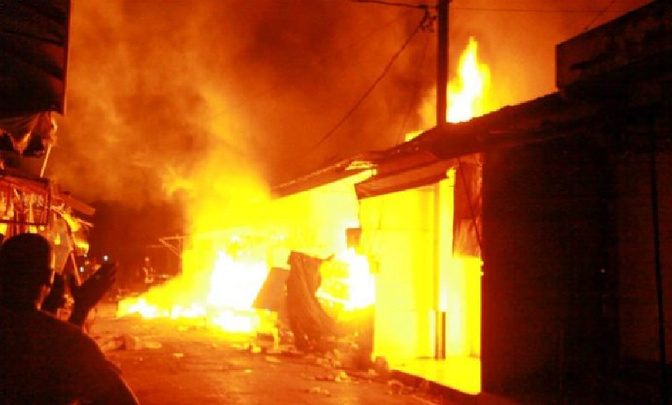 Léona Niassène : Un incendie ravage une partie de la résidence d’Elhadji Ibrahima Niass, des pertes estimées à plus de 20 millions FCFA