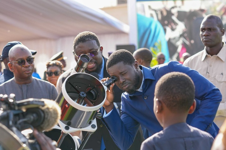 Photos / Le Sénégal veut devenir une nation spatiale : Le président Faye lance la deuxième édition du Space Bus