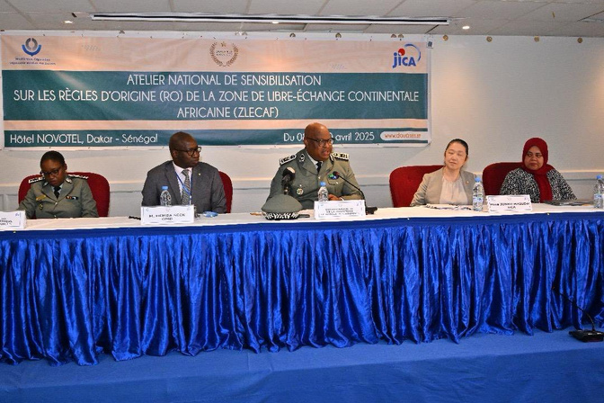 Règles et origine de la ZLECAf : Les Douanes et secteur privé sénégalais sensibilisés sur ses enjeux et opportunités