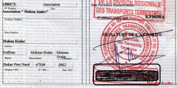 Service des Mines : le bureau du Chef de Division des cartes grises cambriolé ( Dakar7.com)