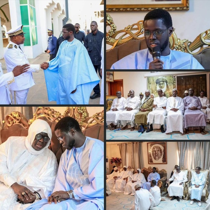 Condoléances à Yoff : Le président Diomaye Faye s’incline devant la mémoire du Khalife général des Layènes Condoléances à Yoff : Le président Diomaye Faye s’incline devant la mémoire du Khalife général des Layènes