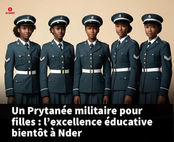 Un Prytanée militaire pour filles annoncé : L’excellence éducative bientôt à Nder