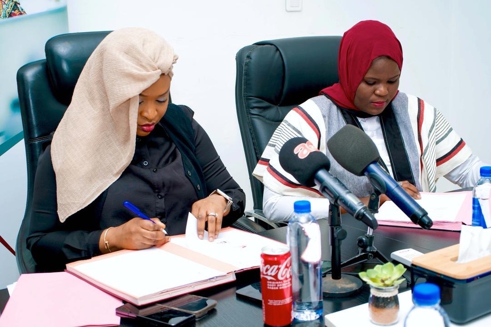 Signature d'une convention entre le FONGIP et KAAY JOB Signature d'une convention entre le FONGIP et KAAY JOB