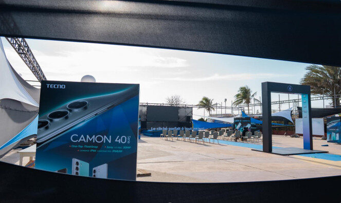 TECNO lance la série CAMON40 au Sénégal, à la Place du Souvenir