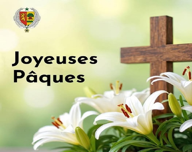 Fête de Pâques : Le Président Bassirou Diomaye Faye adresse ses vœux à la communauté chrétienne