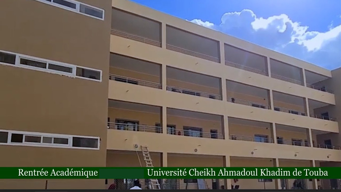 Touba I Enseignement supérieur :  L’UCAK enregistre un taux de réussite de 75 à 80 %, lors de ses premières évaluations