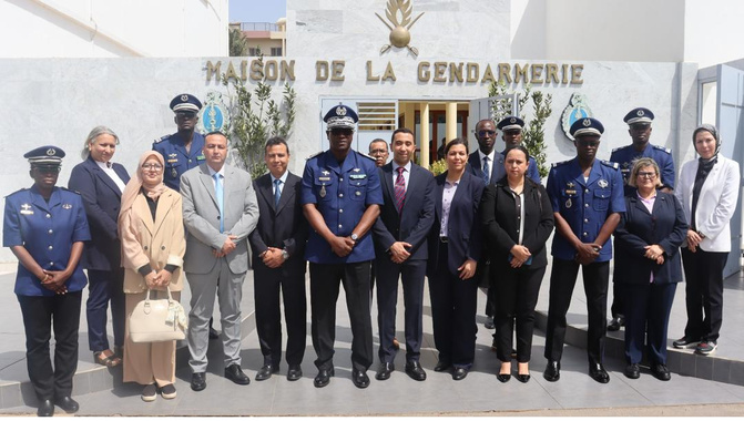 Coopération sécuritaire : Une délégation marocaine en visite d’études à la Gendarmerie nationale