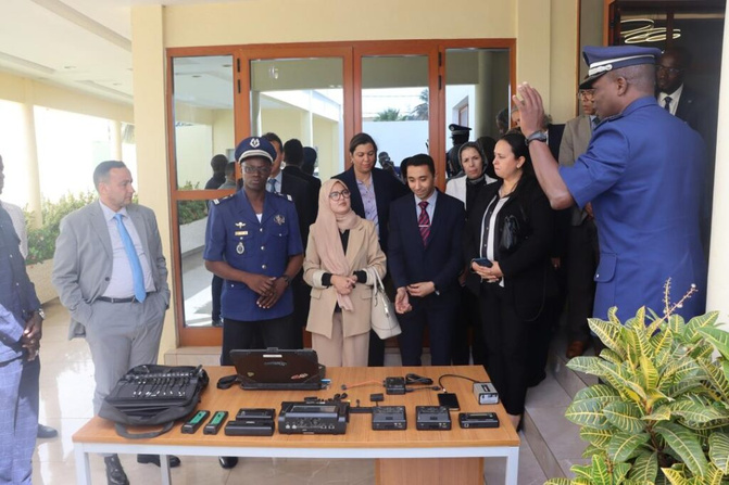 Coopération sécuritaire : Une délégation marocaine en visite d’études à la Gendarmerie nationale