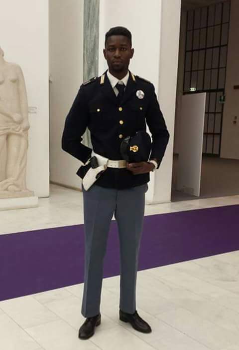 Fait inédit qui fâche en Italie : Le Sénégalais El Hadji Guèye, un Noir devenu policier italien
