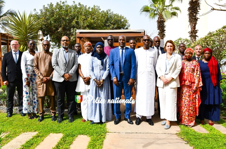 Photos : Mamadou Lamine Niang, Commissaire divisionnaire de Police de classe exceptionnelle, a présidé l’atelier de partage sur la lutte contre l’e-escroquerie, ce mardi
