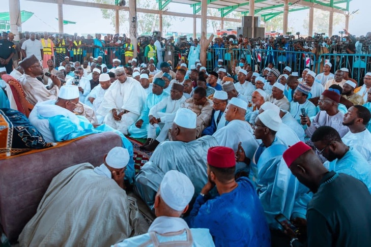 Photos/ Edition 2025 du Daaka de Médina Gounass: Ousmane Sonko, Premier Ministre à la cérémonie officielle