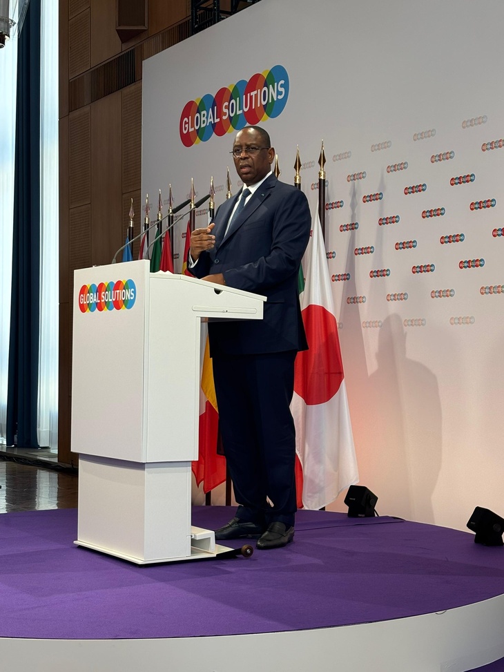 Photos : Le Président  Macky Sall au Global Solutions Summit 2025