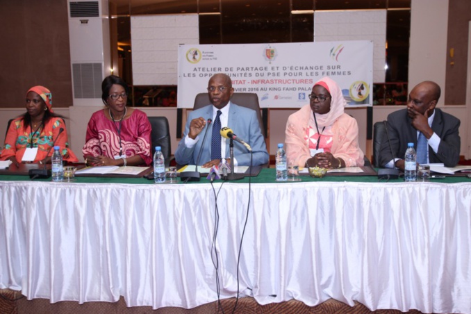 En images:  L''atelier d'échange et partage de la Plateforme des femmes pour le Pse