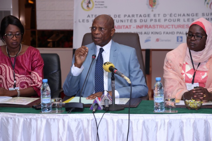 En images:  L''atelier d'échange et partage de la Plateforme des femmes pour le Pse