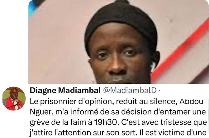 Affaire d’Abdou Nguer : Madiambal Diagne alerte sur son sort et dénonce une justice à deux vitesses