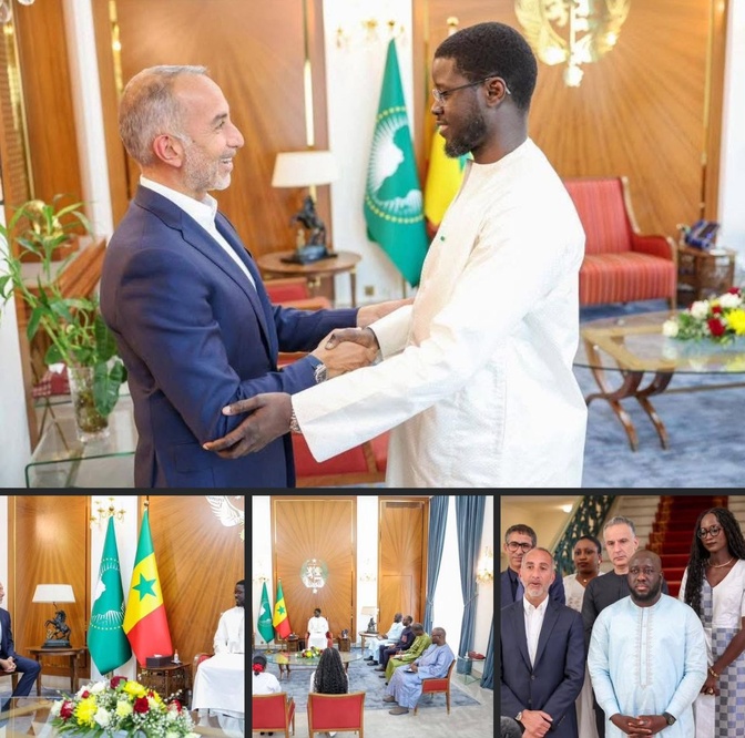 Coopération technologique : Le président de la République reçoit une délégation de YAS Sénégal et du groupe Axian