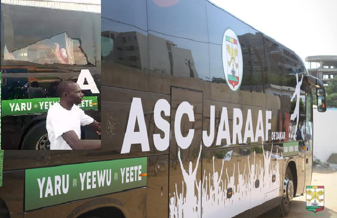 Saccage du bus du Jaraaf : L’AS Pikine « condamne, dégage sa responsabilité » et annonce une plainte contre X