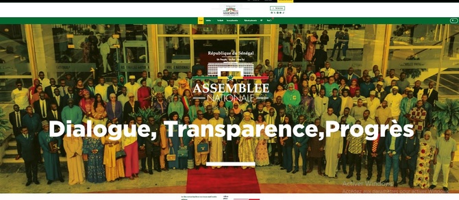 Communication et de transparence : L’Assemblée nationale dévoile son nouveau site web, vitrine d’une démocratie modernisée