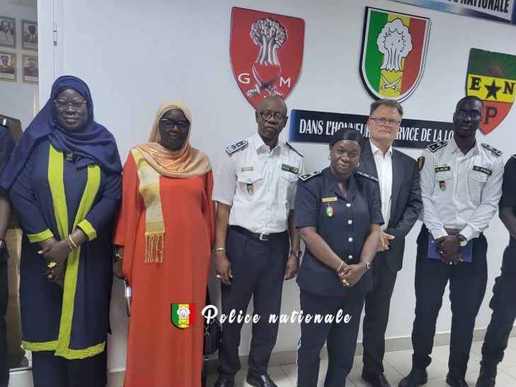 Photos / Police nationale : Le Directeur exécutif de l’Institut mondial de la Sécurité nucléaire, reçu à Dakar