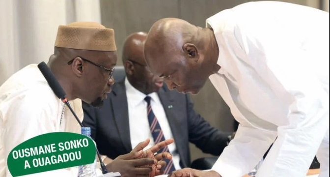 Ouagadougou : les dessous de la rencontre entre Ousmane Sonko et Harouna Dia